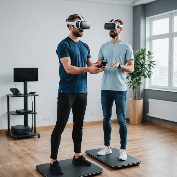 Quels sont les avantages de l'utilisation de la réalité virtuelle pour la réhabilitation des patients avec des troubles de l'équilibre?